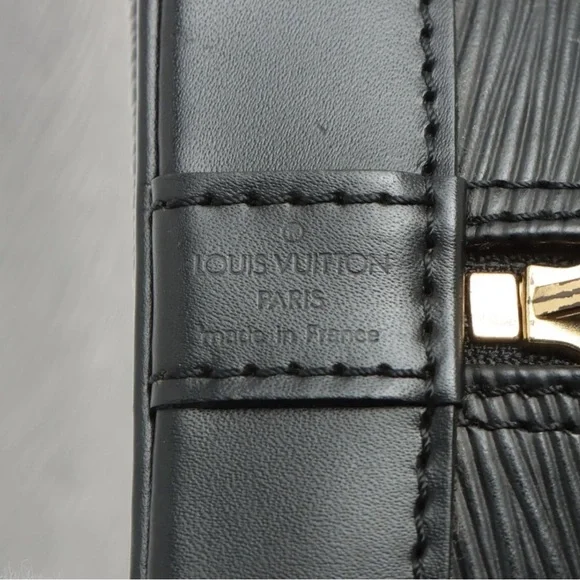 Louis Vuitton Epi Alma PM - Black With Gold Hardware MI0937 - Picture 10 of 13